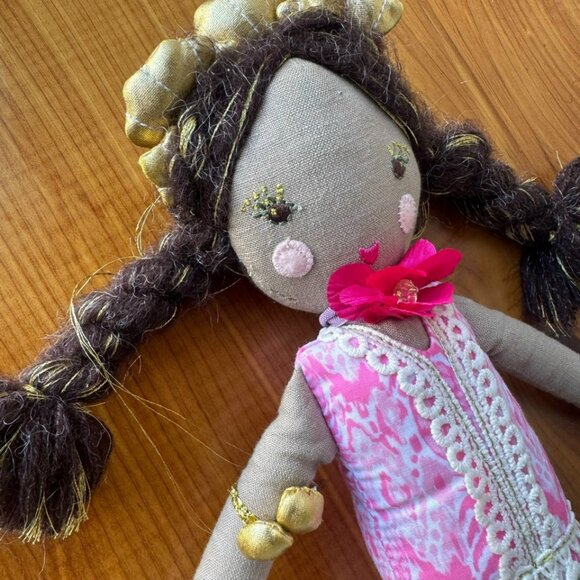 Lilly Pulitzer for Pottery Barn Kids Designer Mermaid Doll - Picture 7 of 10